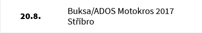Buksa/ADOS Motokros 2017 Stříbro