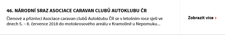 46. Národní sraz Asociace caravan clubů Autoklubu ČR