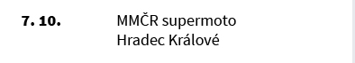 MMČR supermoto Hradec Králové