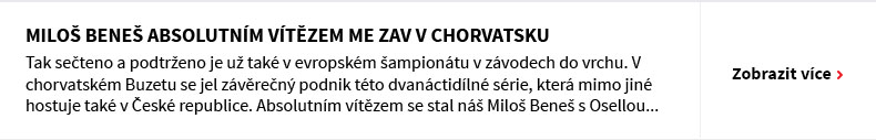 Miloš Beneš absolutním vítězem ME ZAV v Chorvatsku