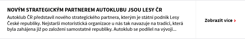 Novým strategickým partnerem Autoklubu jsou Lesy ČR
