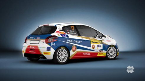 Autoklub Peugeot Rally Talent design 2017