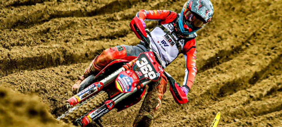 Sezónu Czech MX Junior uzavřel blátivý Jinín